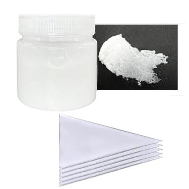 Imagem de Textura de areia média grossa premium, com 3 sacos plásticos, tinta de textura de areia média para acrílico, cria efeitos especiais em pinturas acrílicas e a óleo