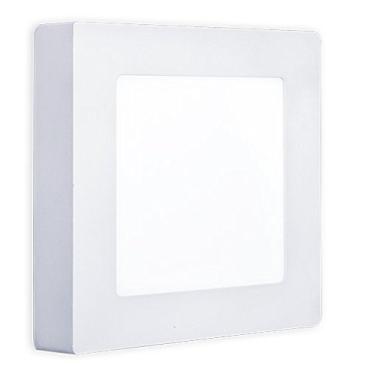 Imagem de Luminária LED Quadrada de Sobrepor 6500K, OL Iluminação, SP24Q6, 24 W, Branco