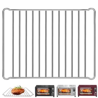 Imagem de GWBSXM Acessórios de fritadeira a ar para Nuwave Bravo 12 em 1 21 Qt Air Fryer Torradeira Forno, Conjunto de 2 Peças de Reposição de Rack de Arame de Aço Inoxidável Air Fryer Assadeira a Vapor