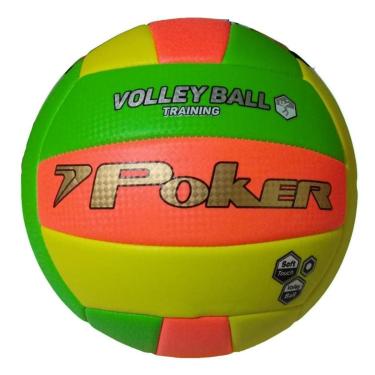 Imagem de Bola De Vôlei Training Neon Ii Tricolor Poker-Unissex