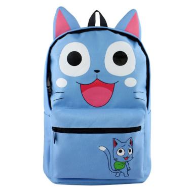 Imagem de Mochila escolar Fairys Tails Happy Cat para criança