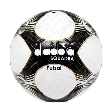 Imagem de Bola de Futebol Diadora Futsal Squadra-  e Preto-Unissex