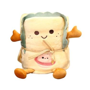 Imagem de Manta de Lã Fleece Rolável Bonita Plegável com Corda para Lar Escritório Carro Sofá Macia Leve e Quente