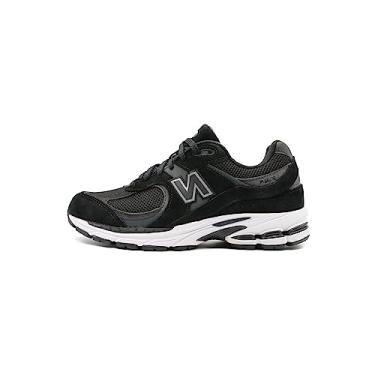 Imagem de New Balance 2002R Tênis - Preto/Fantasma/Metálico/Branco - 42, Preto Phantom Gunmetal branco, 42