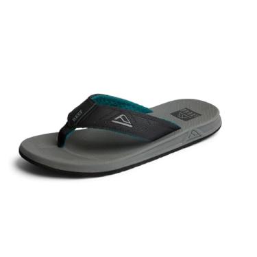 Imagem de Reef Sandália masculina Phantoms, Cinza/preto/verde, 39