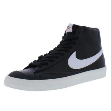 Imagem de Nike Blazer feminino Mid '77 Branco/Branco-Preto (CZ1055 117), Equipe de vela preta e branca laranja, 10.5 Women/9 Men