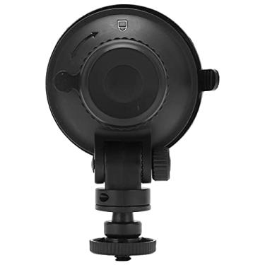 Imagem de GLOGLOW Suporte para Dispositivo Eletrônico Portátil Suporte para Ventosa para Câmera de Ação, Plástico, Ajustável Em 360 Graus, Parafuso de 1/4 pol., Preto, 38g, para Câmera de Ação, Plástico, 360