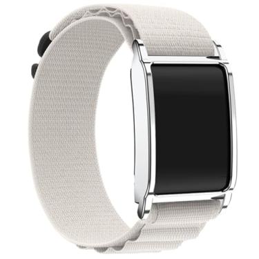 Imagem de Compatível com pulseiras Whoop - Pulseira esportiva, respirável, elástica, ajustável, confortável para Whoop 4.0, rastreador de saúde, fitness e atividades