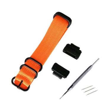 Imagem de Correia De Nylon De 16mm Para G-Shock DW-5600 6900 GA-110 GW-M5610 DW-