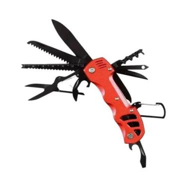 Imagem de Canivete Portátil Multifuncional Dobrável Em Aço Inoxidável Para Campi