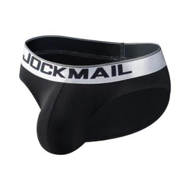 Imagem de Cuecas Sexy Para Homens Em Algodão Com Grande Bolso Slip Hombre Calzon