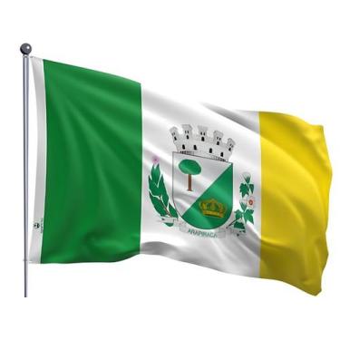 Imagem de Bandeira do Município de Arapiraca Uma Face Estampada Tamanho 90x128cm