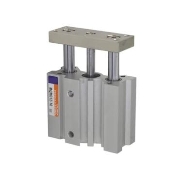 Imagem de Cilindro pneumático guiado de ar de guia compacto MGQM12-20 MGQM16-30 MGQM20-40 MGQM25-50 MGQM32-75 MGQM40(100)