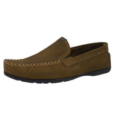 Imagem de Mocassim Masculino Casual Couro Dia a Dia Passeio Pegada-Masculino