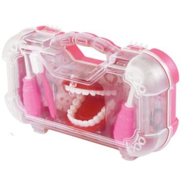 Imagem de Brinquedo Dentista Infantil Maleta Peças Médica Enfermeira Faz de Cont