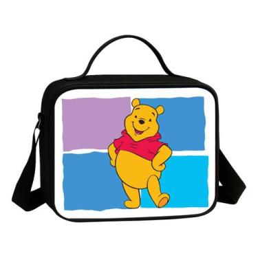 Imagem de Lancheira Termica Avulsa Escolar Estampa Infantil Ursinho Mel Desenho 