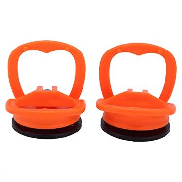 Imagem de AYNEFY Extrator de Vidro Levantador de Ventosa, 2 Pacotes, Braçadeiras de Elevação a Vácuo Portáteis para Telhas de Vidro, Espelho de Hardware Móvel, Torno