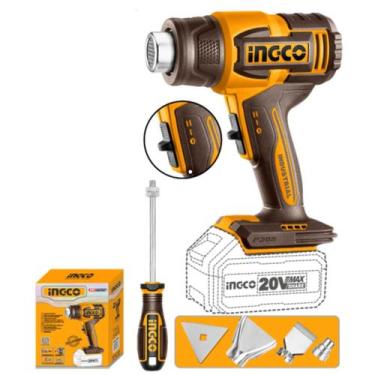 Imagem de Soprador Termico A bateria Ingco 20V 550ºC Ps20