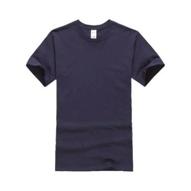 Imagem de Camisetas De Algodão Masculinas Para O Verão, Casual, Corte Solto, Man