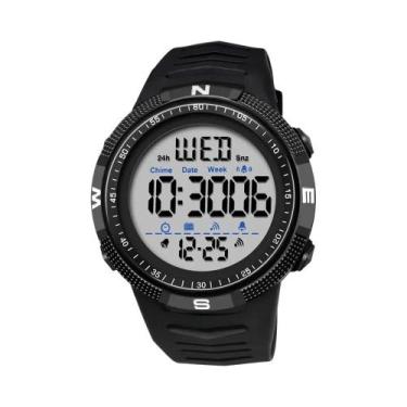 Imagem de Relógio Digital Esportivo Militar Masculino À Prova De Choque E Água C