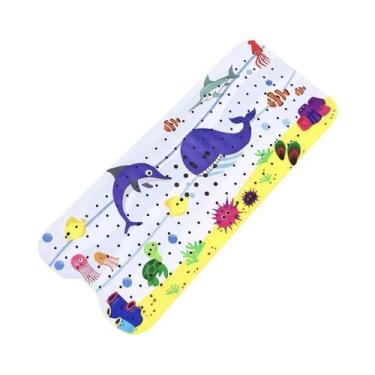 Imagem de Tapete De Banheira Antiderrapante Extra Longo Com Desenhos Animados 40