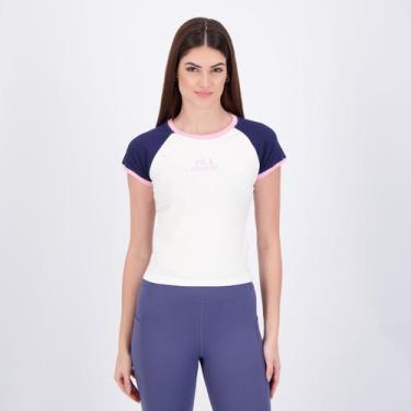 Imagem de Cropped Fila Slim Letter Feminino Off White, M