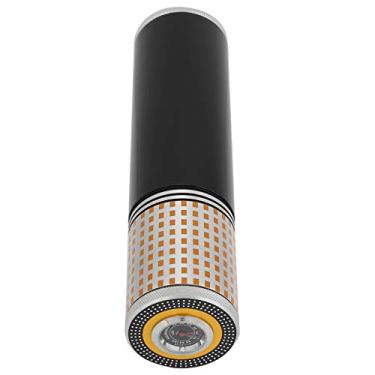 Imagem de Akozon Tubos de Charuto de Liga de Zinco Suporte Portátil para Viagem para Charutos St 3 - Acessórios de Charuto Ideais para Viajantes e Conhecedores (Preto)