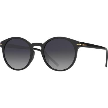 Imagem de Óculos de Sol Feminino Formato Redondo Lente Polarizada Proteção UV400 Detalhe Dourado VH 6380-Feminino