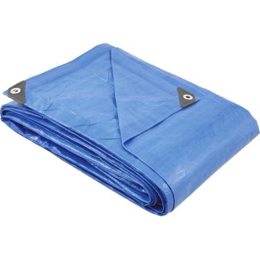 Imagem de Lona polietileno 6x4m azul 150 micras média - Vonder