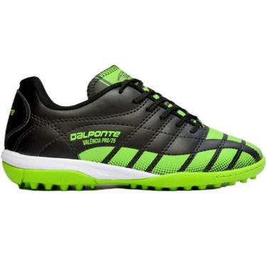 Imagem de CHUTEIRA SOCIETY DALPONTE VALENCIA PRO 25 PRETO VERDE MASC-Masculino
