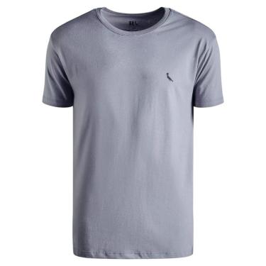Imagem de Camiseta Reserva Regular Basic Masculino Algodão Cinza-Masculino