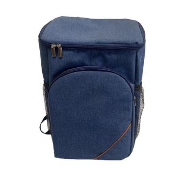 Imagem de Bolsa Térmica Mochila 30L Modelo Trip Azul - Core Decore
