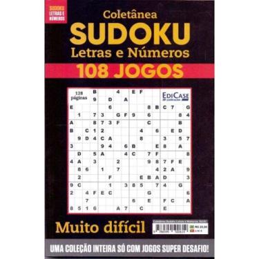 Imagem de Coletãnea Sudoku Letras e Números Ed.01 - Edipro