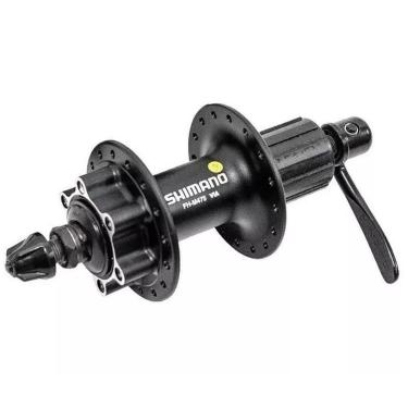 Imagem de Cubo Traseiro FH-M475 Deore 32 Furos 8/9/10/11 Velocidades Preto Disco 6 Parafusos-Unissex