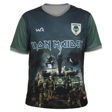 Imagem de Camiseta Wa Sport Masculino Iron Maiden Futebol Manga Curta-Masculino