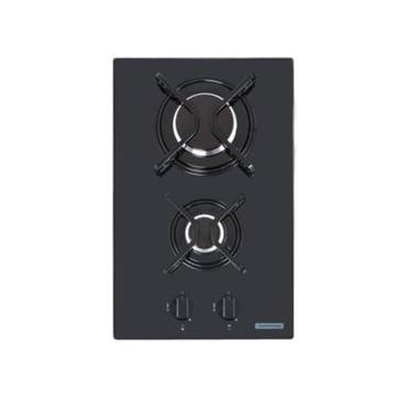 Imagem de Cooktop Dominó a Gás Tramontina em Vidro com 02 Bocas, Acendimento Super Automático Preto - 94702