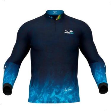 Imagem de Camisa de Pesca Com Proteção UV Vitor 06 - Presa Viva, XG