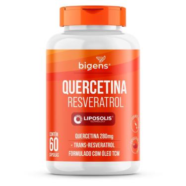 Imagem de BIGENS QUERCETINA RESVERATROL LIPOSOLIS 60 CAPS-Unissex