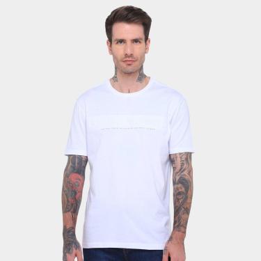 Imagem de Camiseta Calvin Klein Embossed Minimal Logo Masculina-Masculino