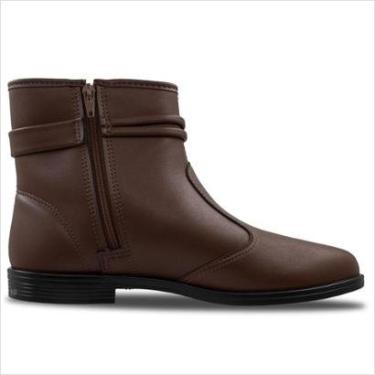 Imagem de Bota Feminina Beira Rio Rasteira Cano Curto Elegante-Feminino