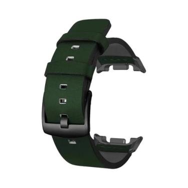 Imagem de Pulseira De Couro Luxuosa Para Samsung Galaxy Watch 8 40mm 44mm Classi