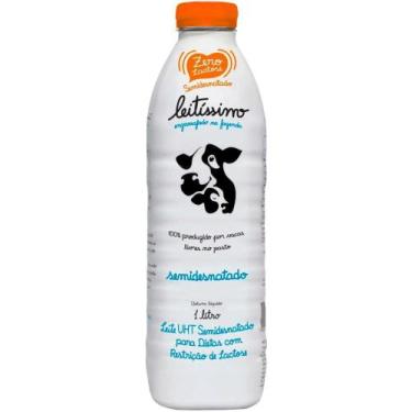 Imagem de Leite Zero Lactose Semidesnatado Leitíssimo 1l