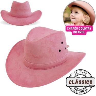 Imagem de Chapeu Country Infantil Cowboy Menino Menina Festa Peão Boiadeira Vaqu
