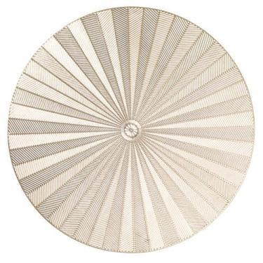 Imagem de Jogo Americano Dourado 38Cm Diâmetro Rafimex