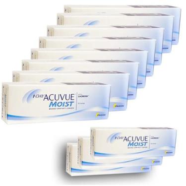 Imagem de Lente De Contato Jonhson Acuvue 1 Day Moist - Combo 9+3 - J&J