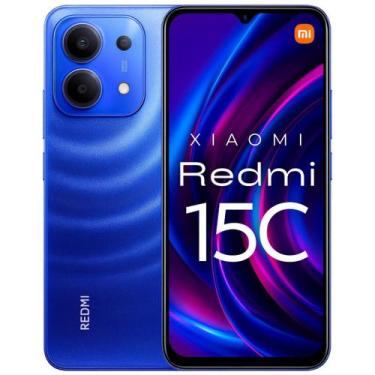 Imagem de Smartphone 15C lançamento 2025 versão global - Master, AZUL, 128GB