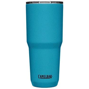 Imagem de Caneca térmica CamelBak Horizon, aço inoxidável, tampa Tri-Mode, 850 ml, Larkspur
