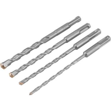 Imagem de Jogo de Brocas SDS Plus de 5 mm a 10 mm, com 4 Peças, Vonder