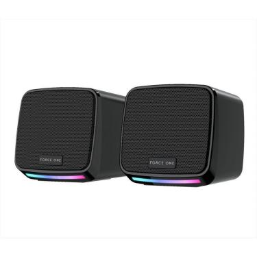 Imagem de Caixa de Som Gamer Force One Explorer, 3W, Preto-Unissex