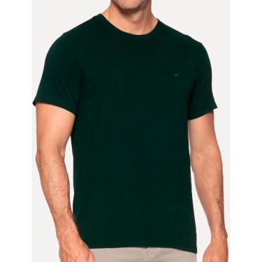 Imagem de Camiseta Ellus Masculina Cotton Easa Classic Verde Escuro-Masculino